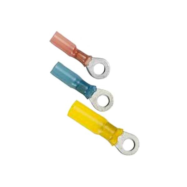 Q2 Products 12-10 GA. HEAT SHRINK #10 RING TERMINAL (AWG Yellow 10-12) 100/bag RHB5-10